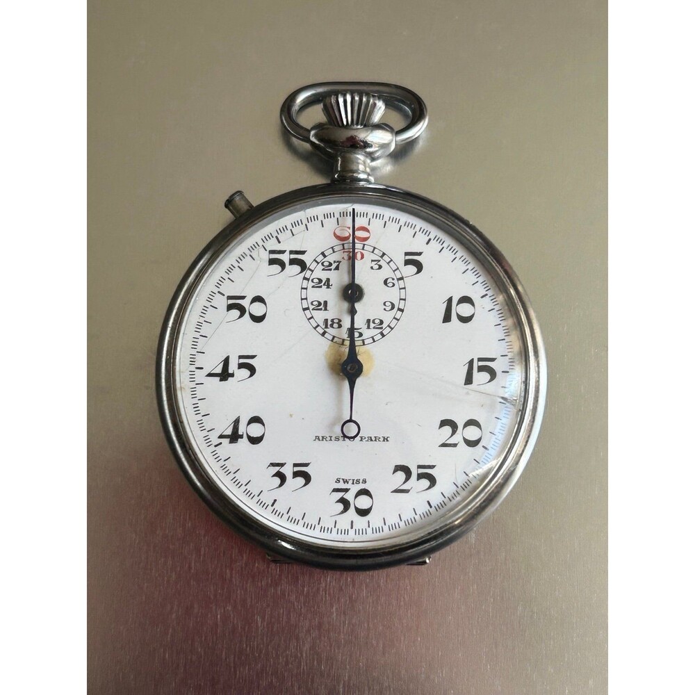 Aristo-Park mechanical 1/5 second stopwatch (Swiss Made)